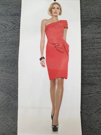 Kleid (Cocktail-Kleid, Festkleid) von Demetrios Grösse S