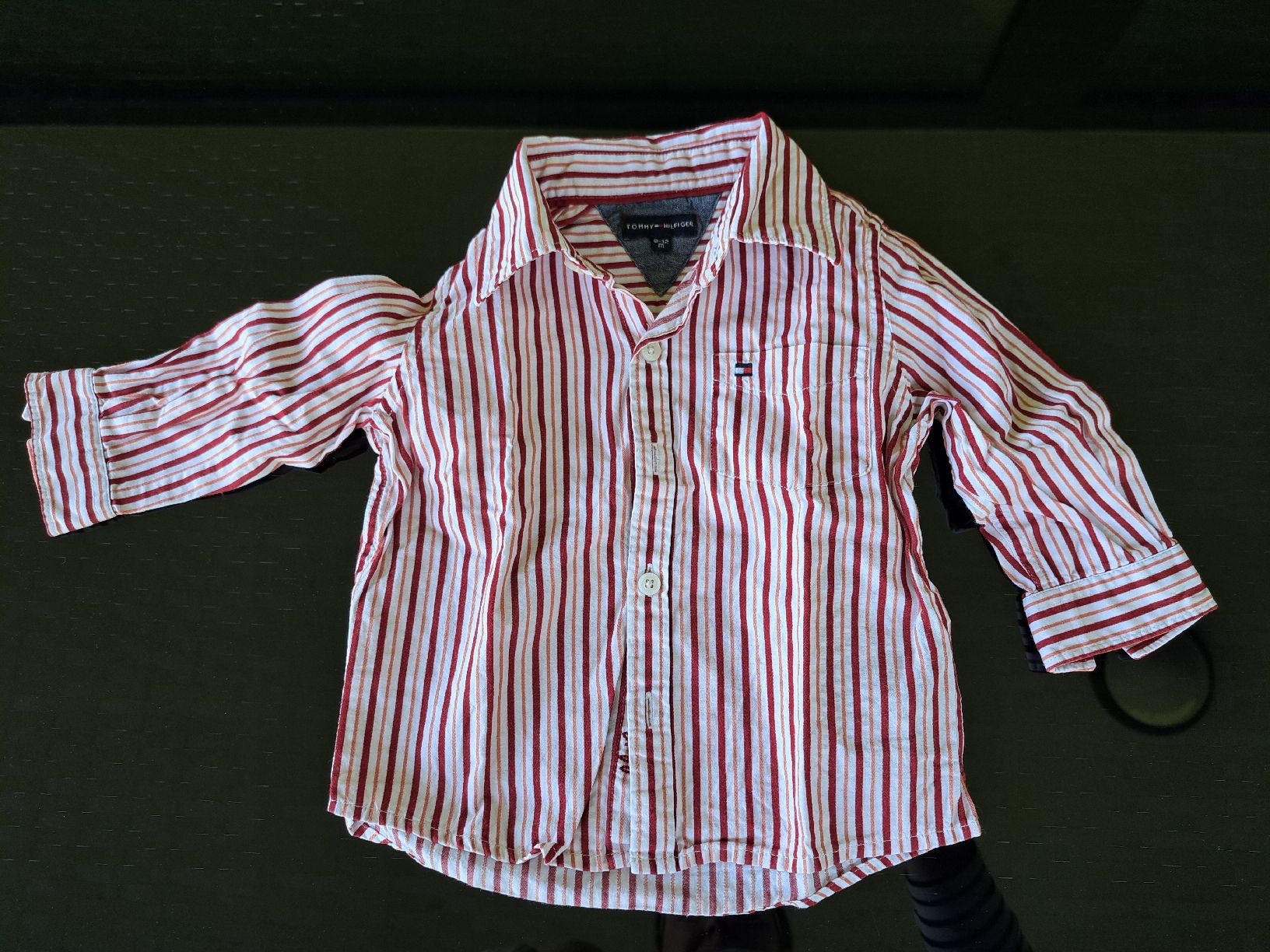 Tommy Hilfiger Camicie, T-shirt & Polo: Tommy Hilfiger Hemd Gr. 80 Gestreift – Usato da Bergdietikon venduto da Staphylococcus 3