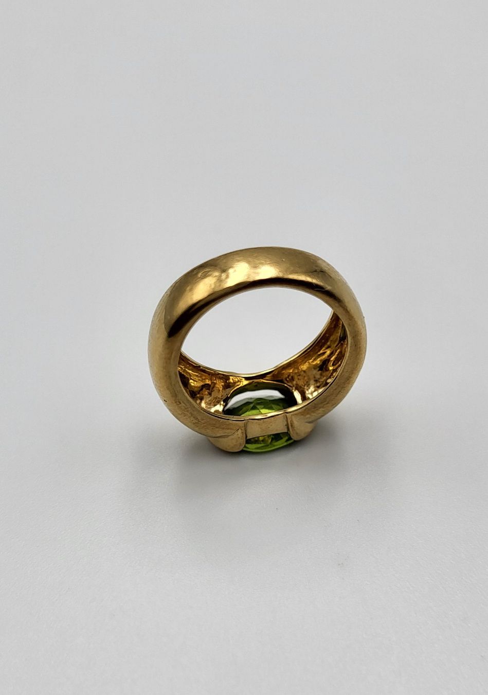 Anelli: 18 Karat 750 Gold Ring Mit Peridot – Usato da Wald ZH venduto da Aniade 7