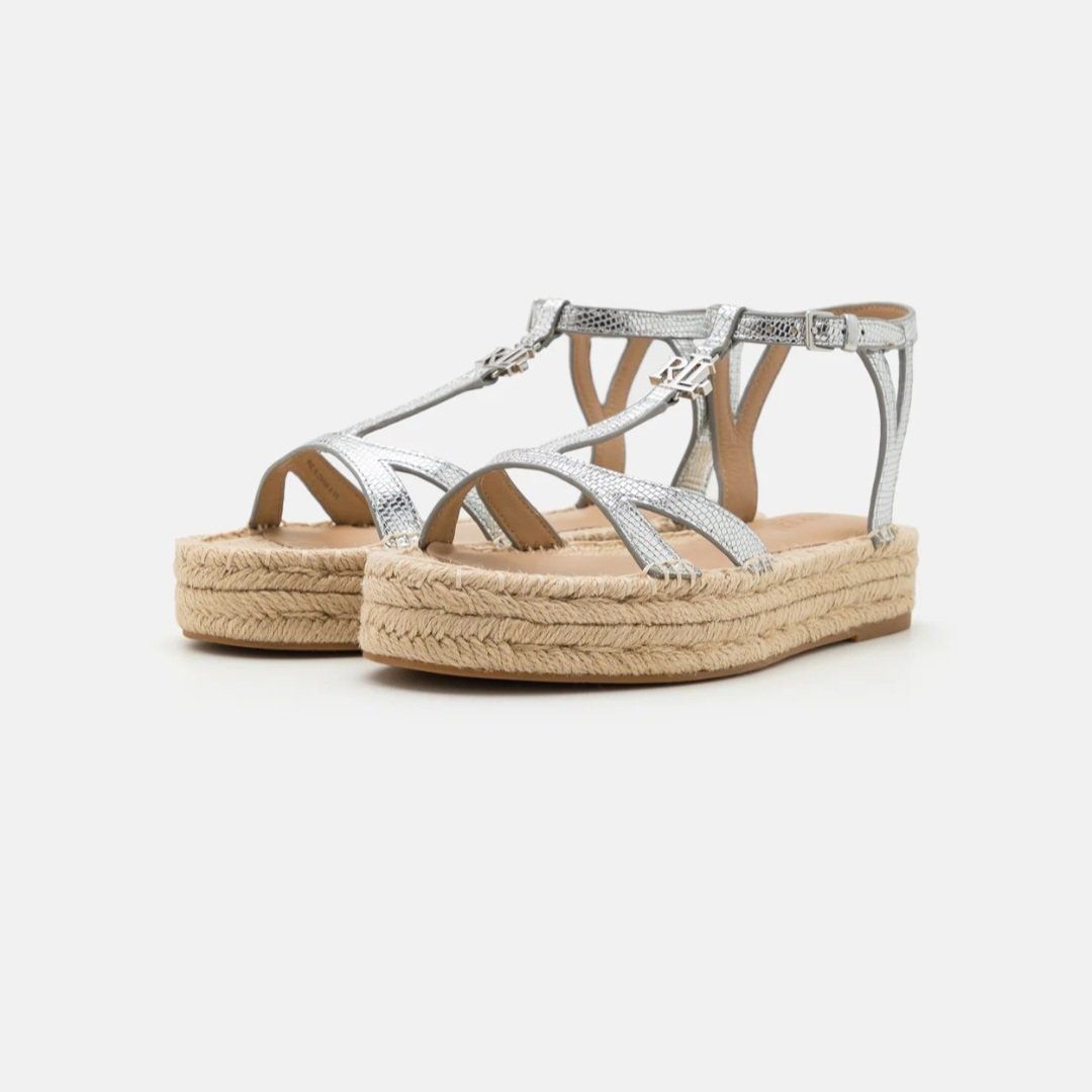 Ralph Lauren Chaussures femmes: Ralph Lauren Espadrilles, silberfarben – D'occasion à Zürich par csa02 1