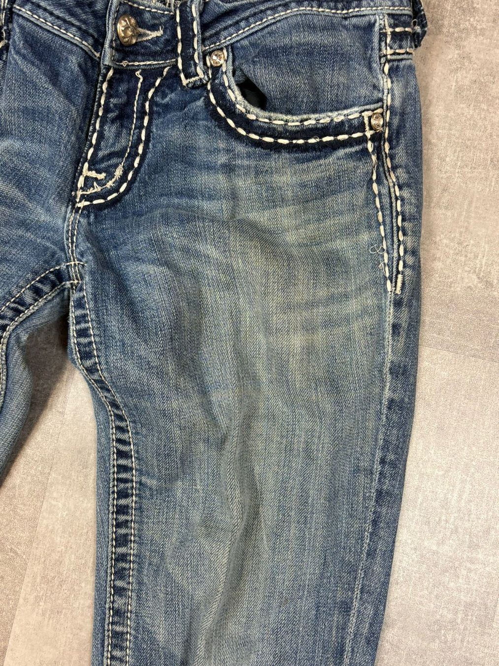 Jeans: Miss Me Bootcut Jeans - Grösse M/28 – Gebraucht aus Werdenberg von hase.vintage 6