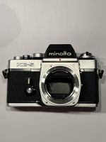 Minolta XE-5 analoge Spiegelreflexkamera getestet top