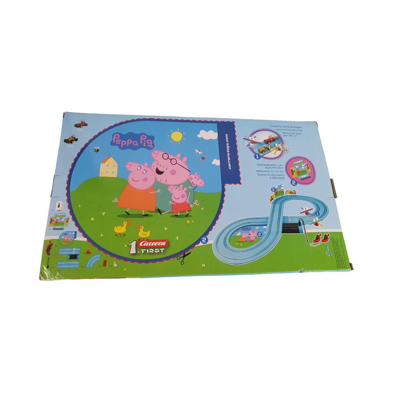 Carrera Piste: CARRERA FIRST Peppa Pig Rennbahn-Set – Nuovo (secondo la descrizione) da Wangen b. Olten venduto da Restwert_Wangen 1