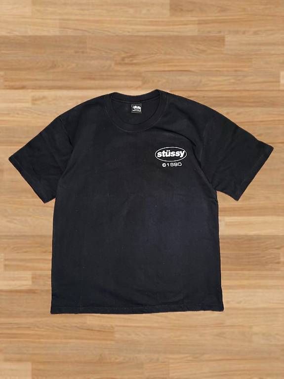 Stüssy T-shirt: Stüssy t Shirt black – Nuovo (secondo la descrizione) da Basel venduto da Eca02 1