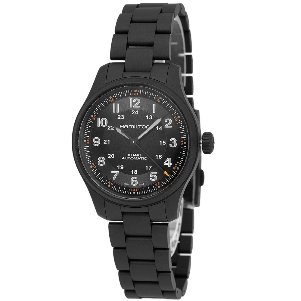 Hamilton Orologi: Hamilton H70665130 Khaki Field Titanium Auto – Nuovo e nell'imballaggio originale da Schindellegi venduto da harveystore