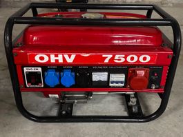 Stromgenerator OHV 7500, AC230V / AC400V / DC, guter Zustand