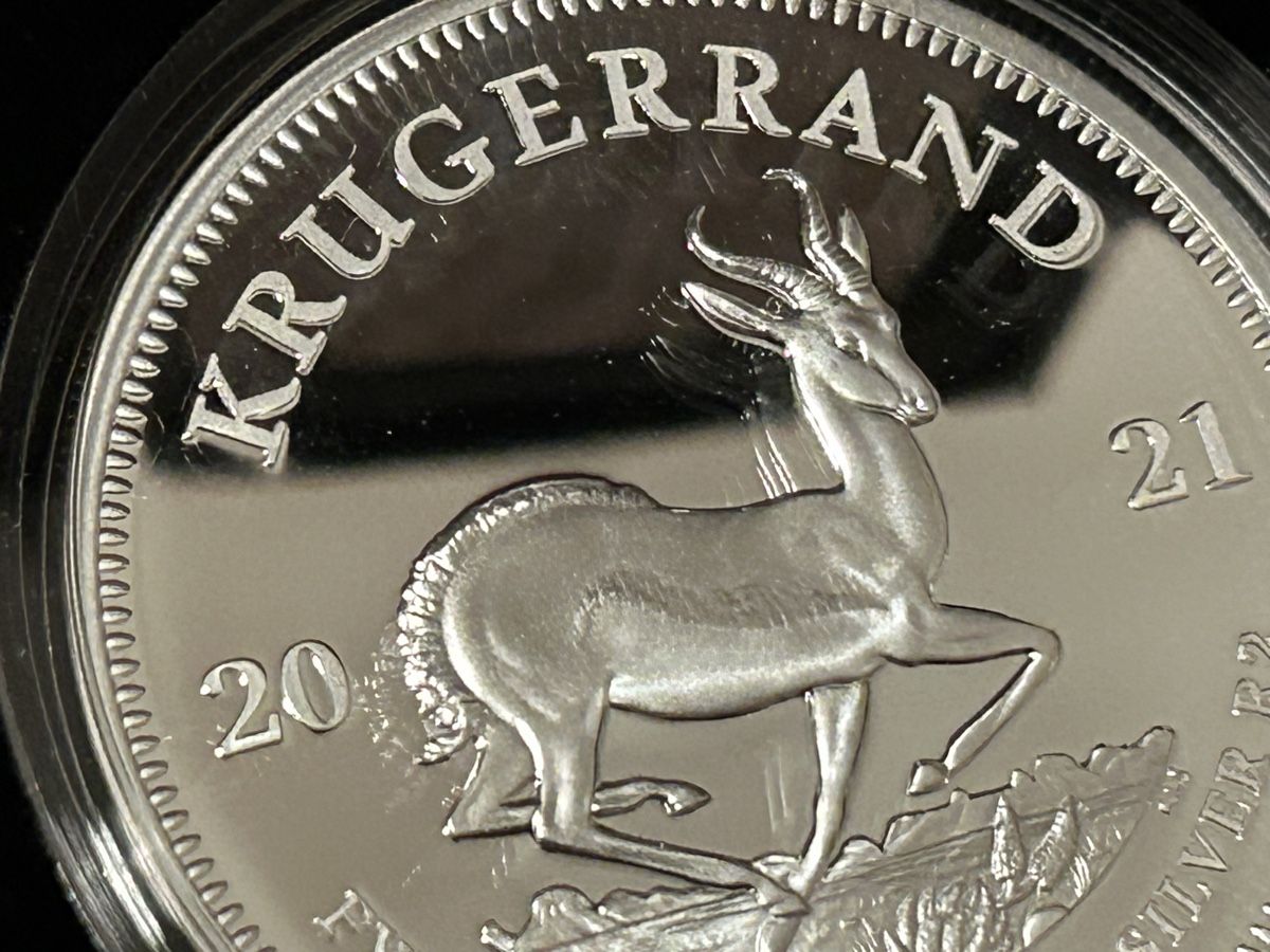 Tutti le monete: Krugerrand 2021 2oz Fine Silver Proof coin incl. Box – Nuovo (secondo la descrizione) da St. Gallen venduto da Tenkmaster 1