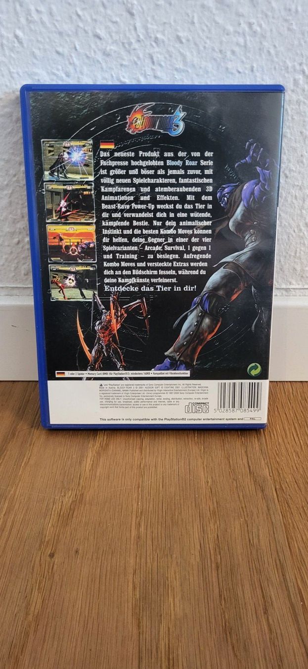 Sony Giochi: PS2 - Bloody Roar 3 – Usato da Münsingen venduto da DigitaleSpielecke 1