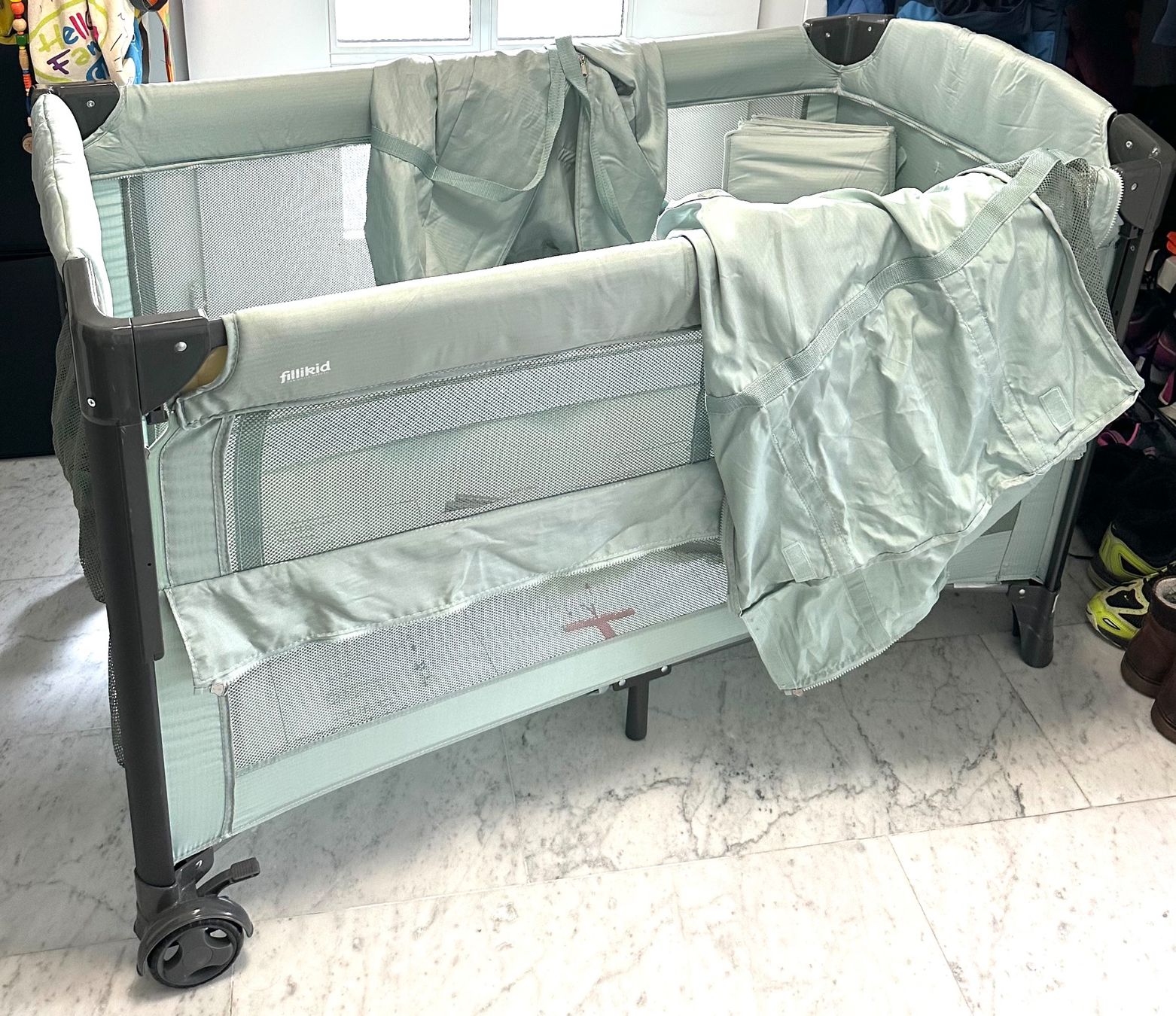 Fillikid Letti: Reisebett mint fillikid – Usato da Winterthur venduto da Hubi818