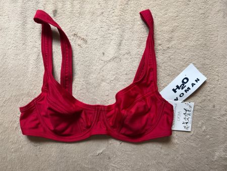 Bikini Top Oberteil rot Gr.75B neu! H2O Sports