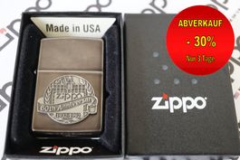 ZIPPO Feuerzeug 60th ANNIVERSARY EMBLEM (1992)
