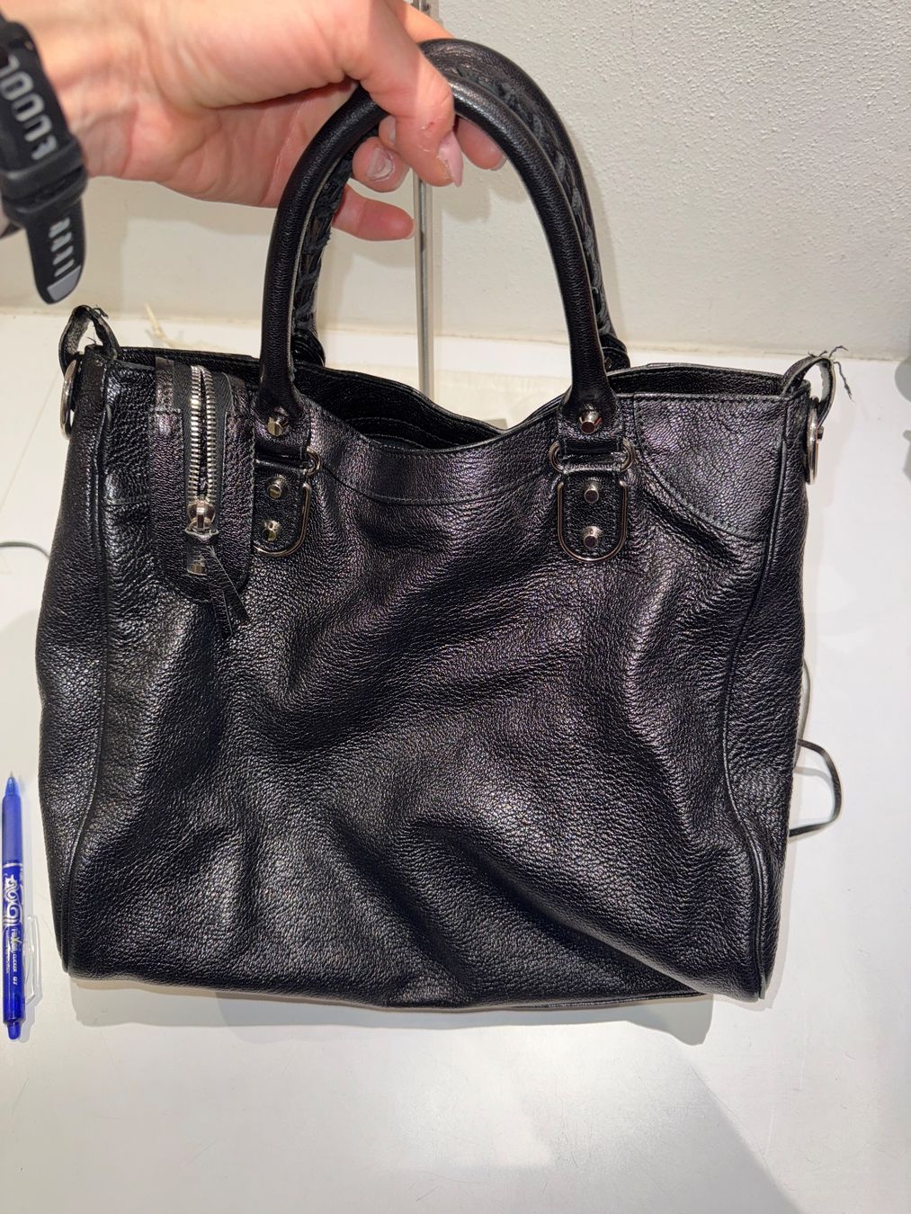 Balenciaga Borse da donna: Balenciaga Velo black leather bag – Usato da Lugano venduto da chs_fjt5 8