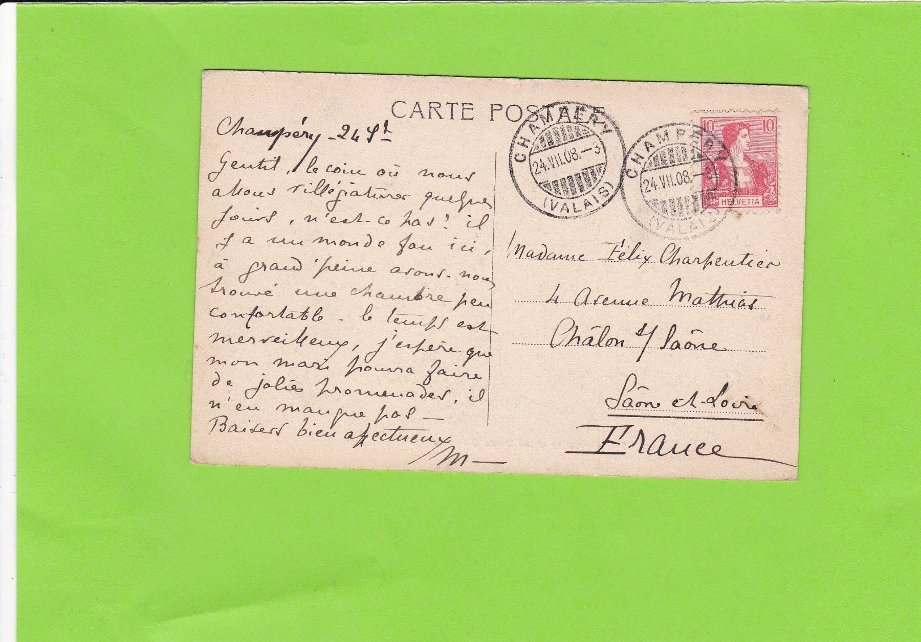 Cartes postales: Champéry – D'occasion à St. Peterzell par neckertal 1