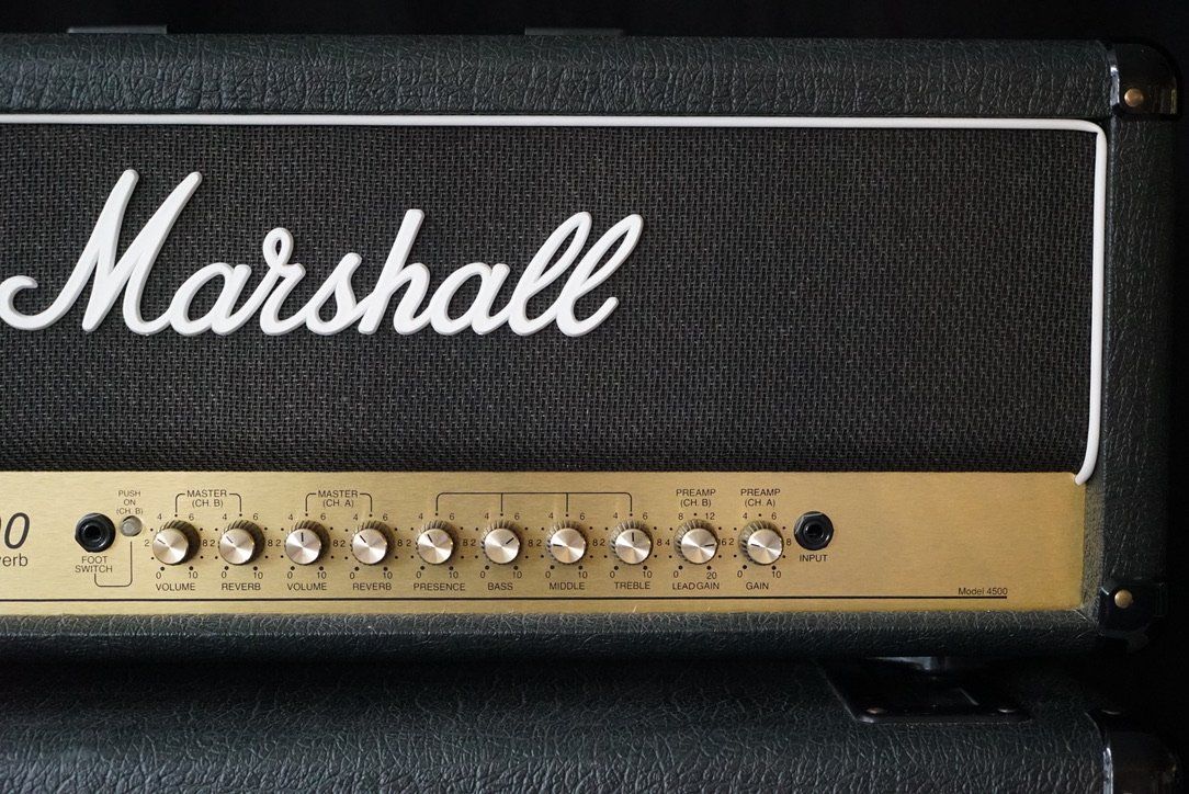 Marshall Amplificatori: Marshall JCM 900 Model 4500 & 4x12" Speaker Cabinet – Usato da Ortschwaben venduto da Musictrade 4