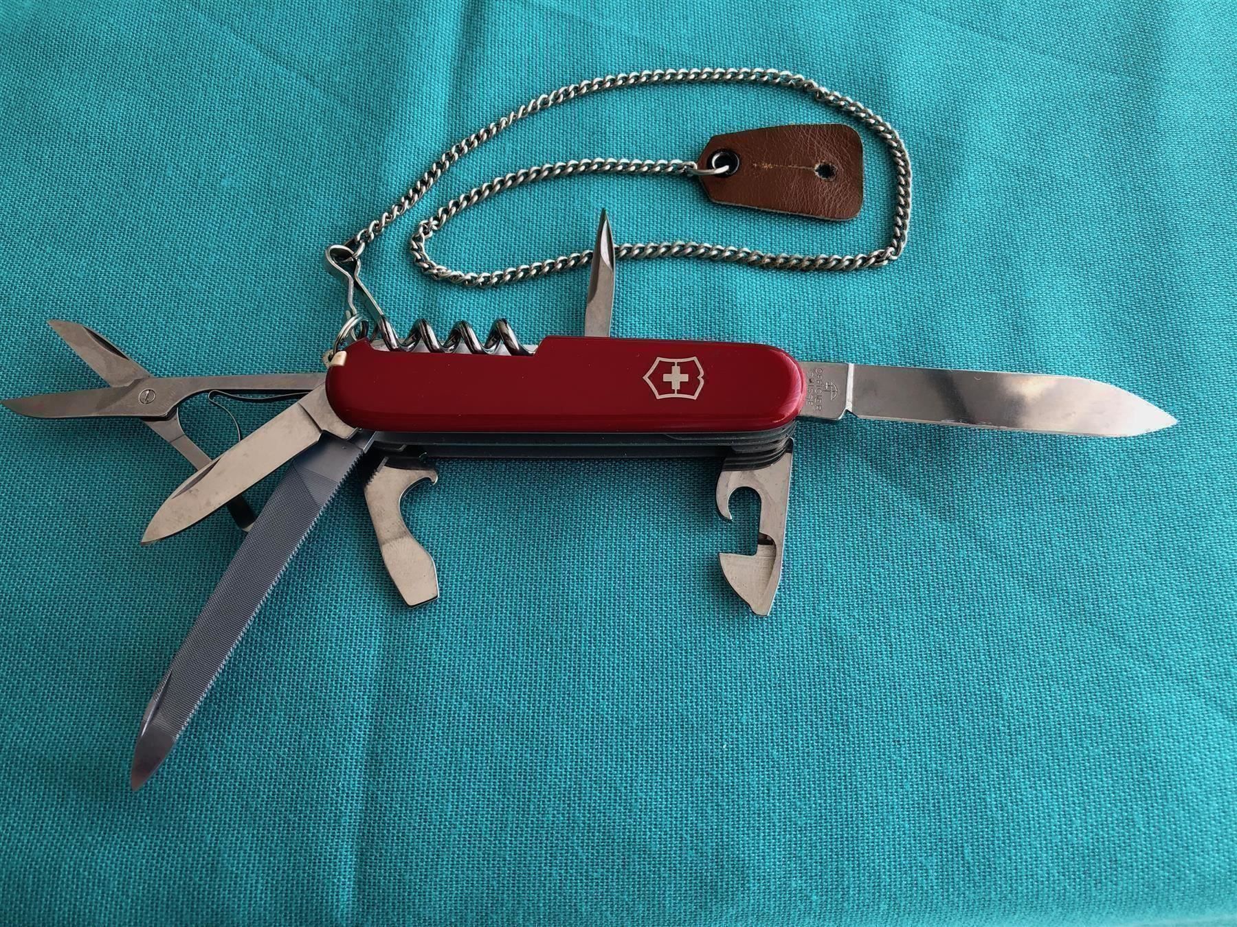 Coltelli tascabile: Schweizer Armee Messer Victorinox, Kette – Usato da Steinhausen venduto da Super05 4