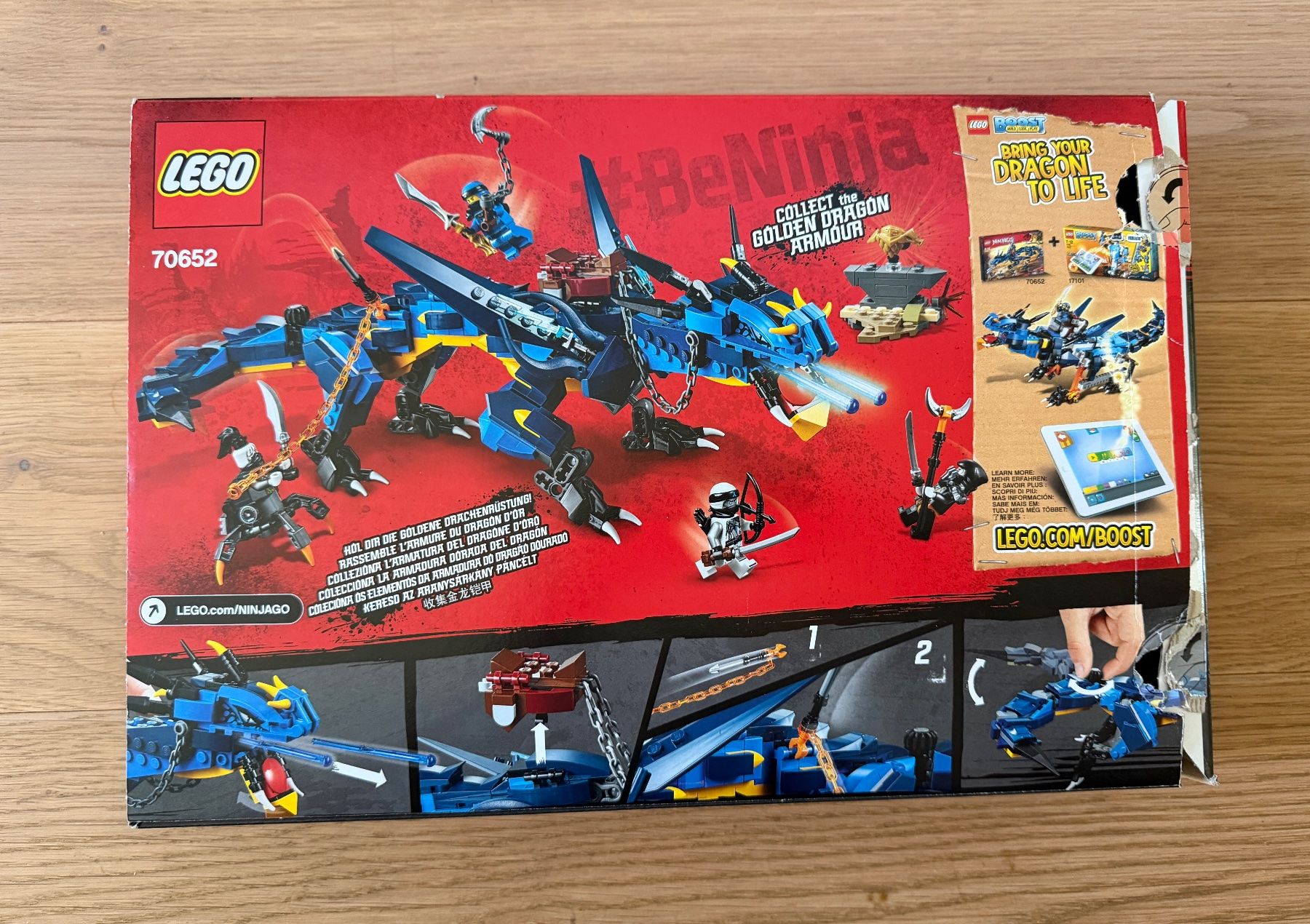 Lego Giocattoli: Lego Ninjago 70652 Blitzdrache – Usato da Aarau venduto da Ahoffa 2