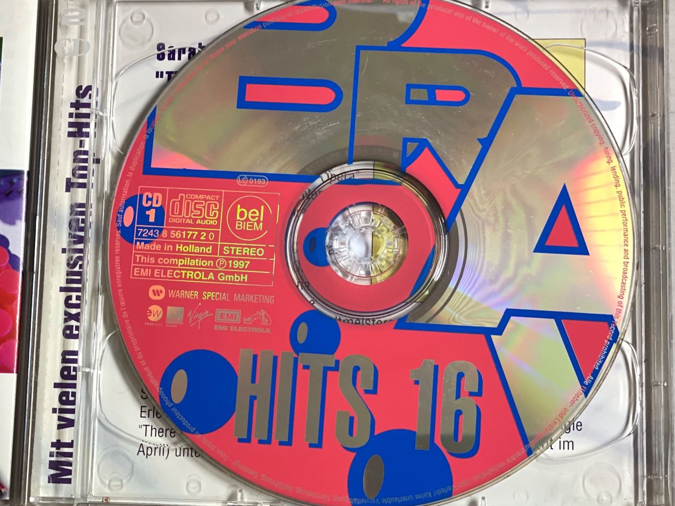 CD: Bravo Hits 16 – Usato da Muri b. Bern venduto da AdidasCollector 3