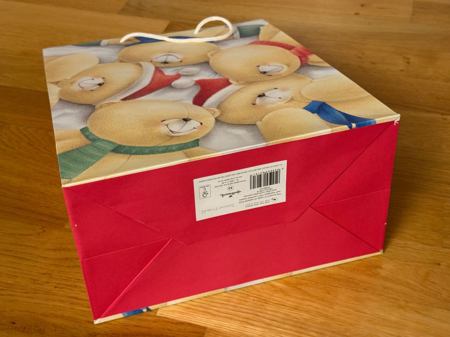 Carta: Hallmark Geschenktüte / Papiertüte mit Bären – Nuovo (secondo la descrizione) da Zürich venduto da wtpooh 3