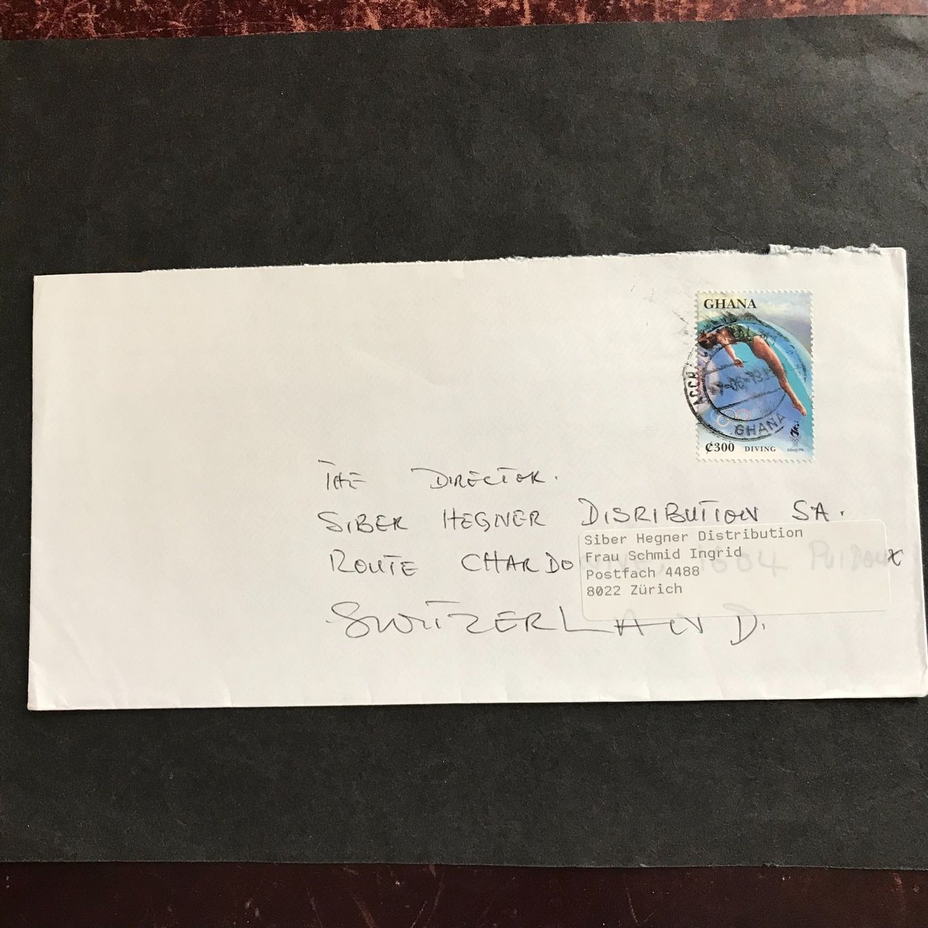 Tutti i francobolli: GHANA, Brief – Usato da Uitikon Waldegg venduto da Gooddeal05