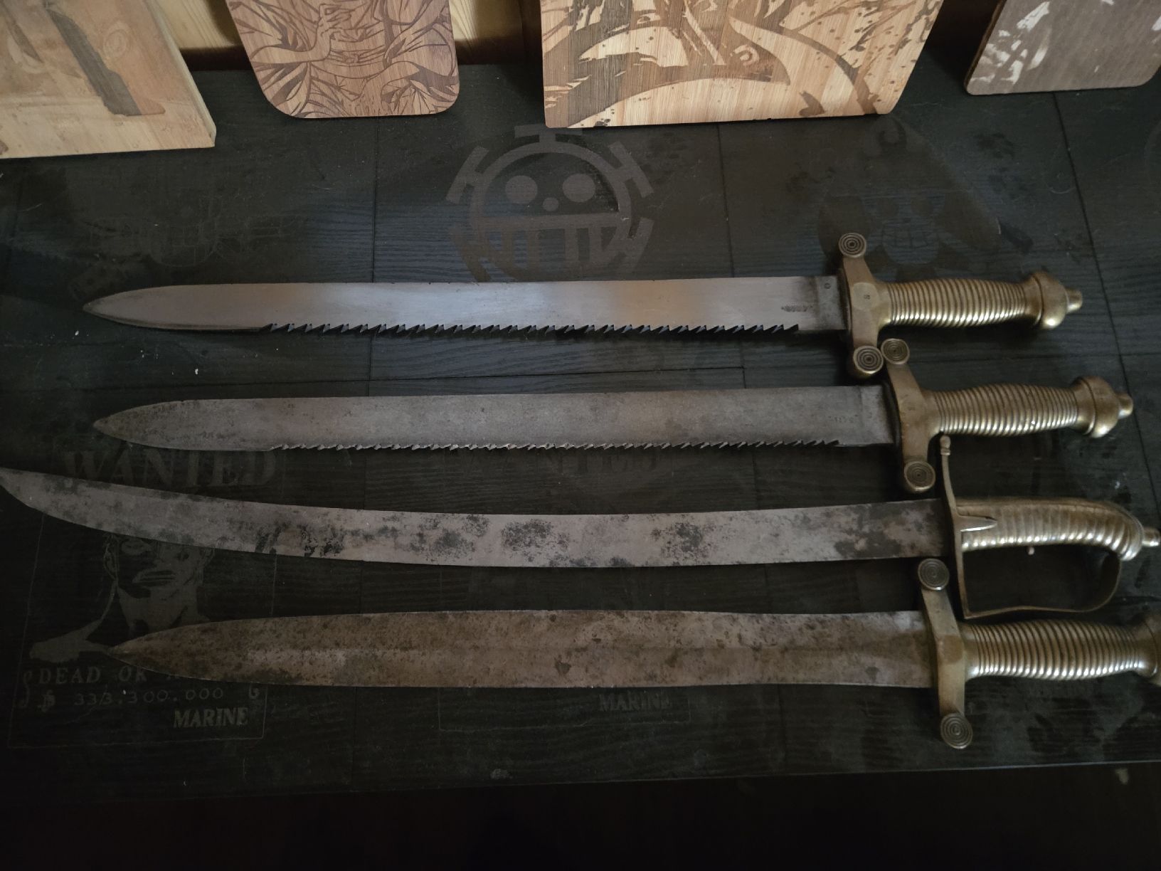 Altre raccolte & rarità: 4 antike schweizer schwerter 1840 – Usato da Herisau venduto da bru_58qc