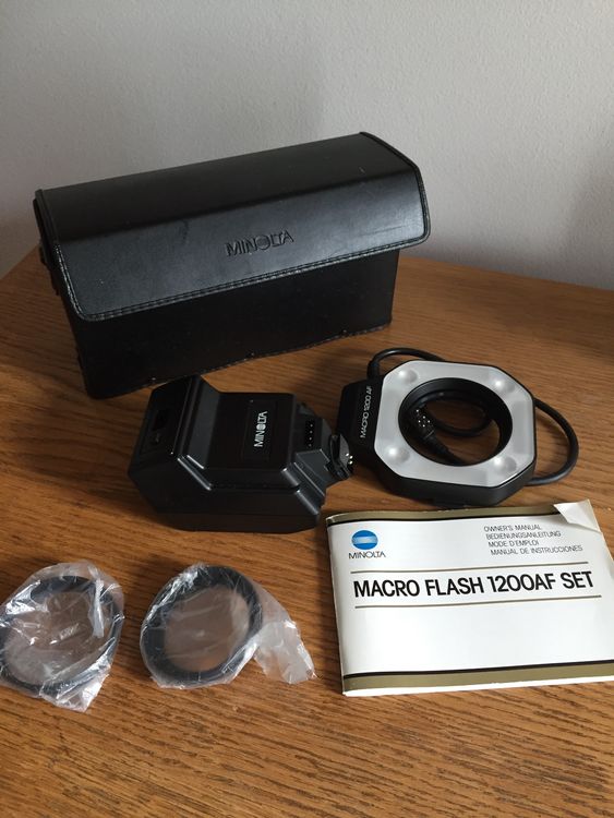 Minolta Flash 1200AF Set Kaufen auf Ricardo