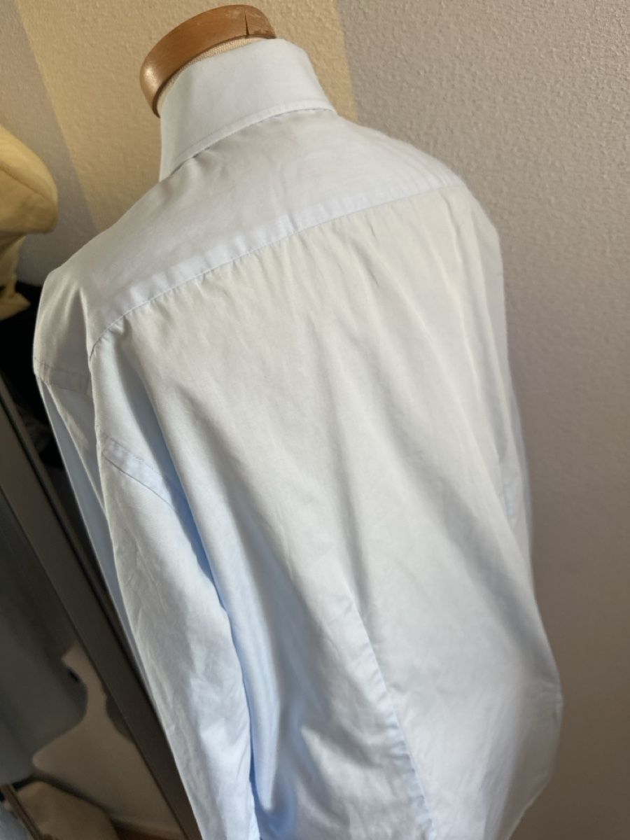 Strellson Camicie: Strellson Hemd Gr. 40 15 3/4 hellblau slim fit – Usato da Bassersdorf venduto da Ayumiyamaguchi 2