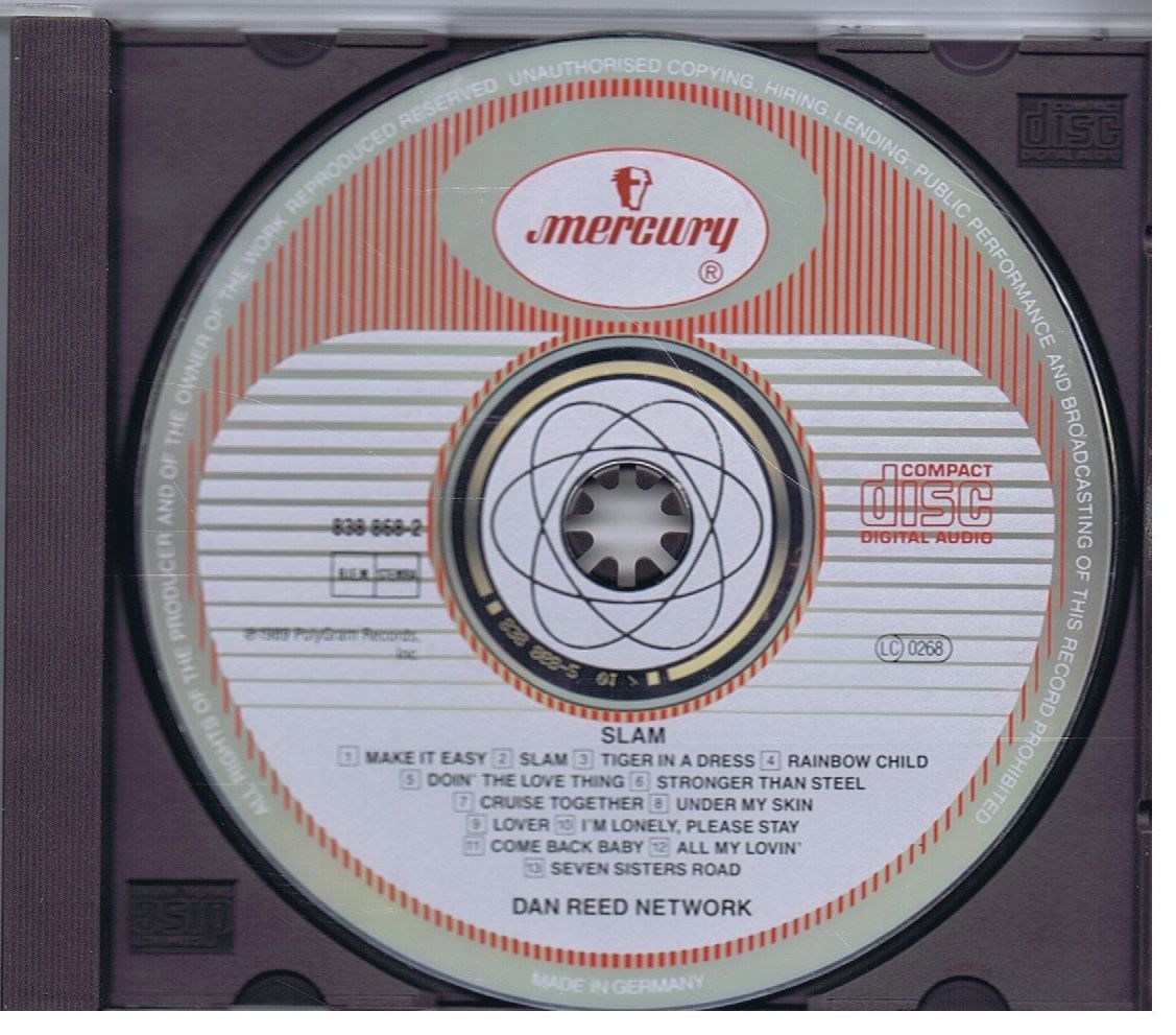 CD: Dan Reed Network – Slam – Usato da Unterengstringen venduto da Lastchance 2