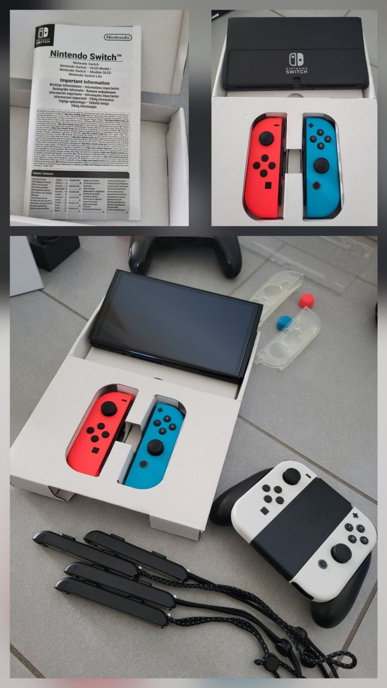 Nintendo Console: Nintendo Switch (OLED-Modell) mit Zubehör – Usato da Boswil venduto da i12i 8