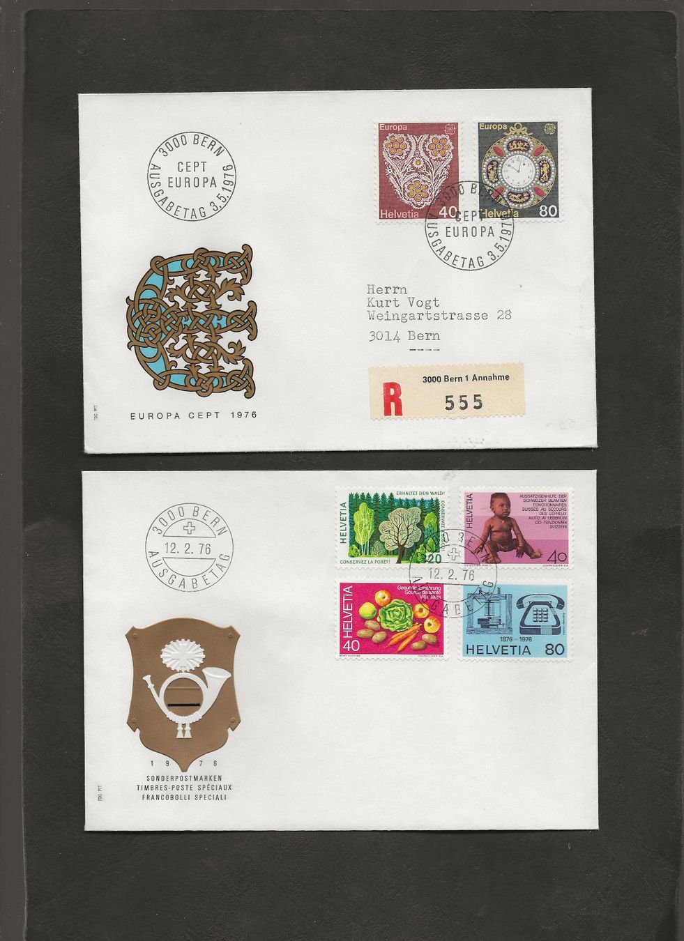 Tutti i francobolli: Schweiz 16 FDC 1976 bis 1979 – Usato da Au ZH venduto da xelagreb01 8