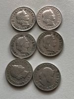 Lot mit 6 Stk. 5 Rp. 1920