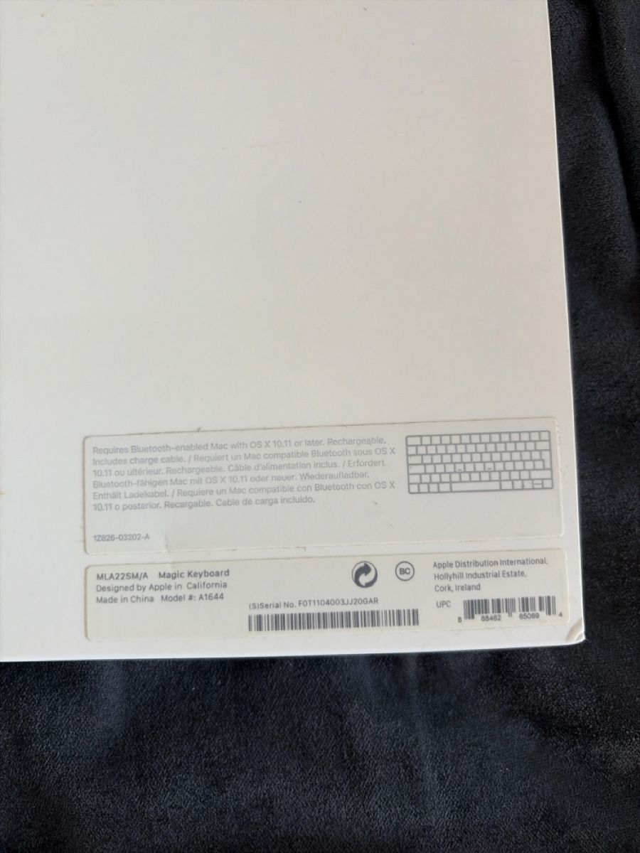 Apple Tastiere: Apple Magic Keyboard und Magic Mouse Set gebraucht – Usato da Emmen venduto da cafelatte69 1