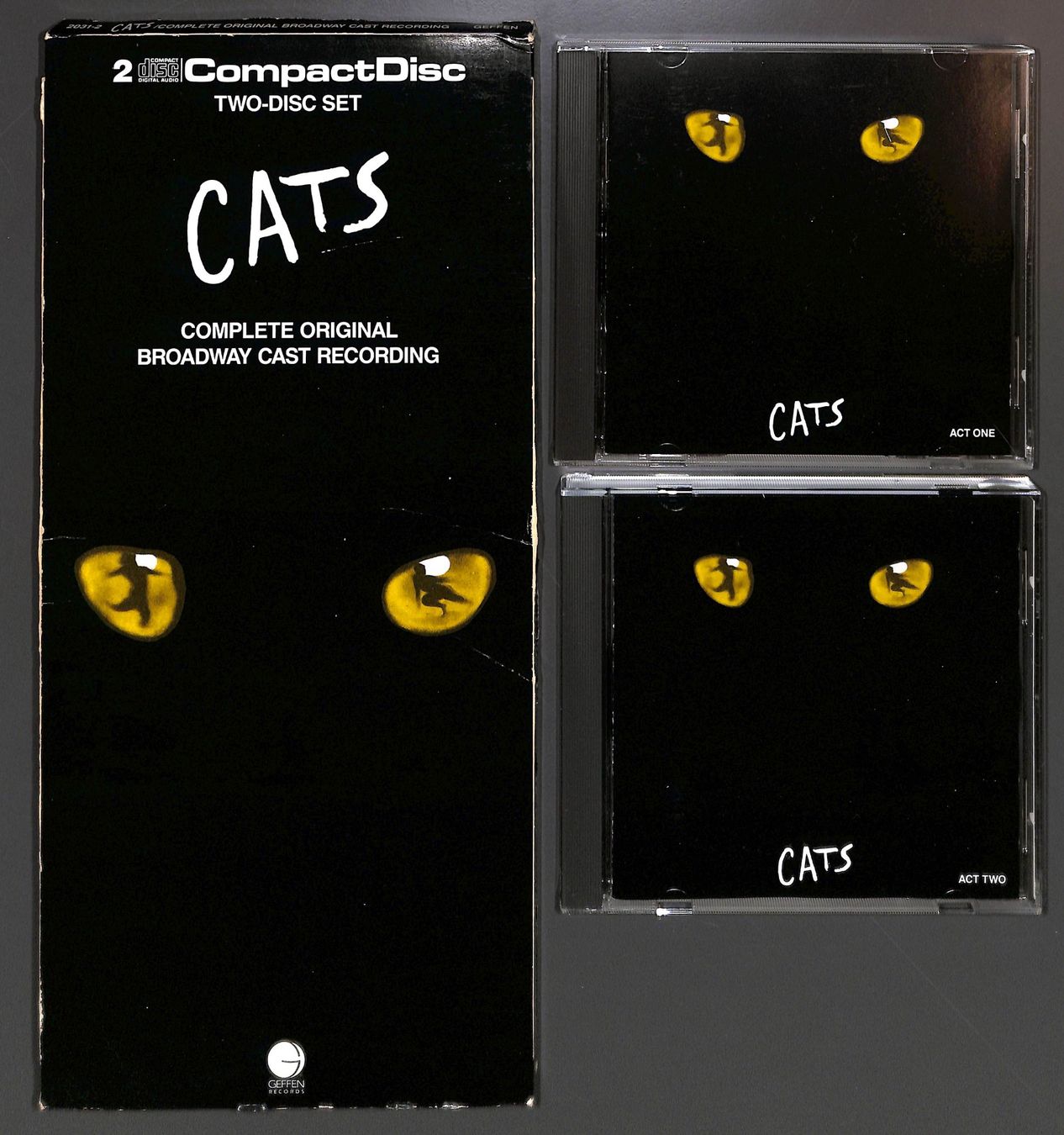CDs: TWO-DISC SET "CATS" COPLETE ORIGINAL BROADWAY CAST RECORDING – Neu (gemäss Beschreibung) aus Zürich von Nobs1
