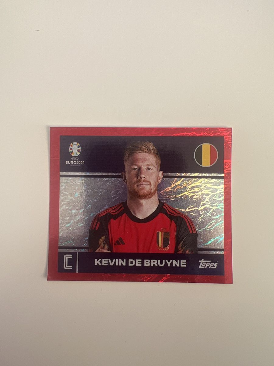 Carte collezionabili: Topps EM 2024 Kevin De Bruyne ROT – Nuovo (secondo la descrizione) da Dietikon venduto da Emoruk