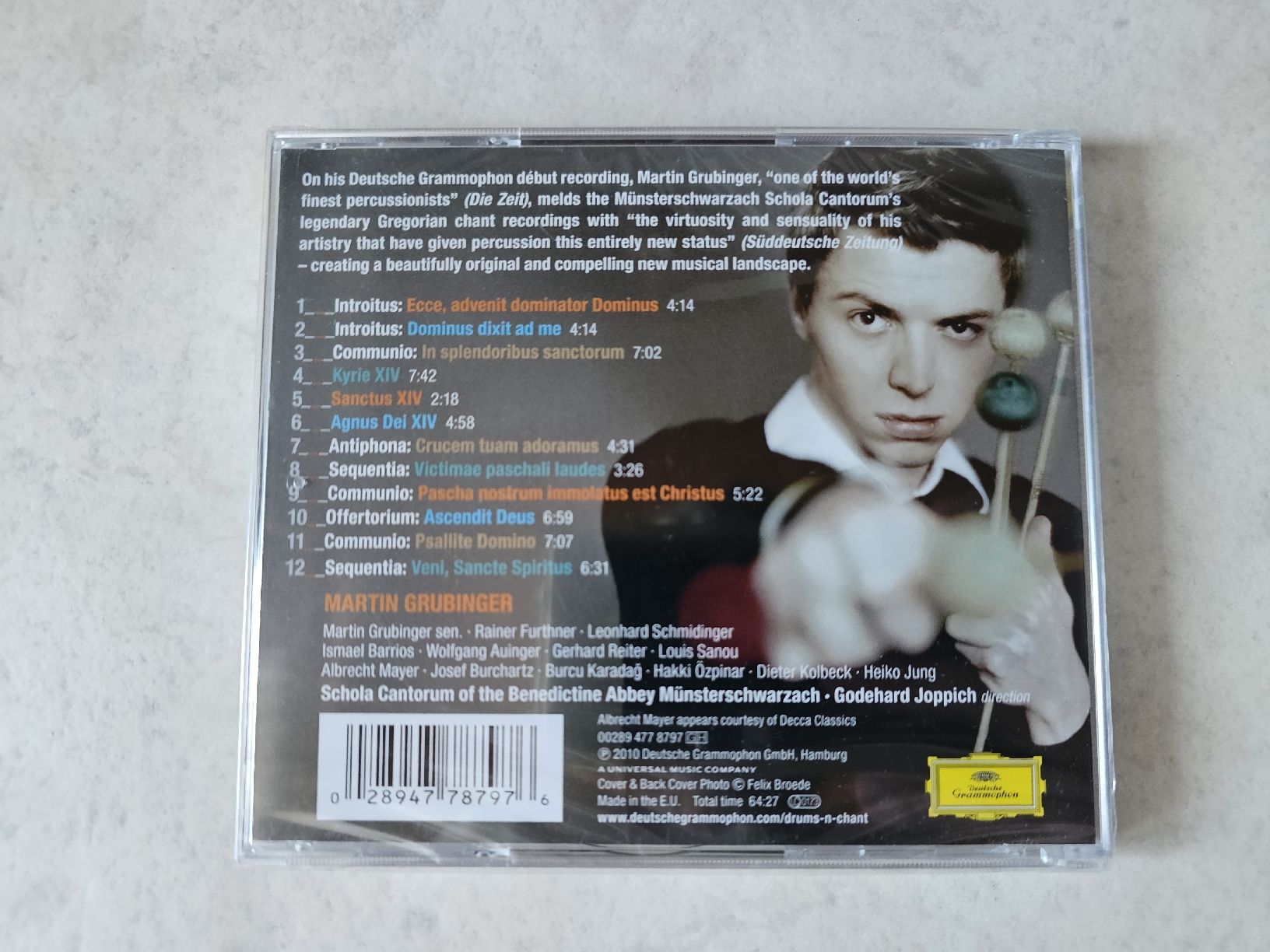 CDs: Martin Grubinger  -  Drums 'N' Chant / Fabrikneu – Neu und originalverpackt aus Schneisingen von backstore24 1