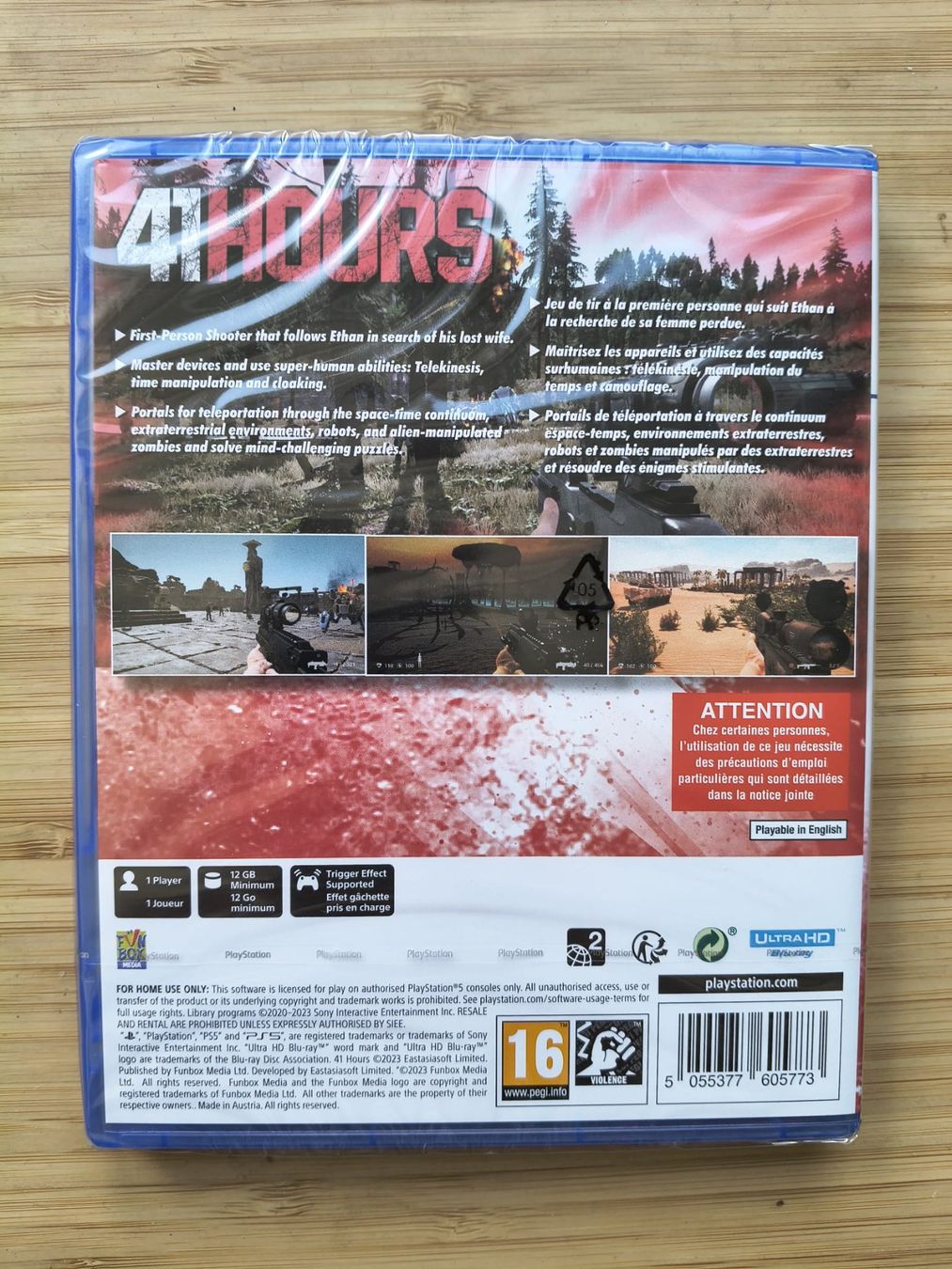 Spiele: 41 Hours Sealed  (PS 5) – Neu und originalverpackt aus Riedholz von ste_96cd 1