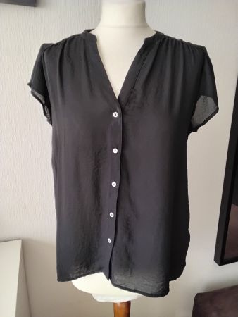 Chemisier élégant noir, H&M T36