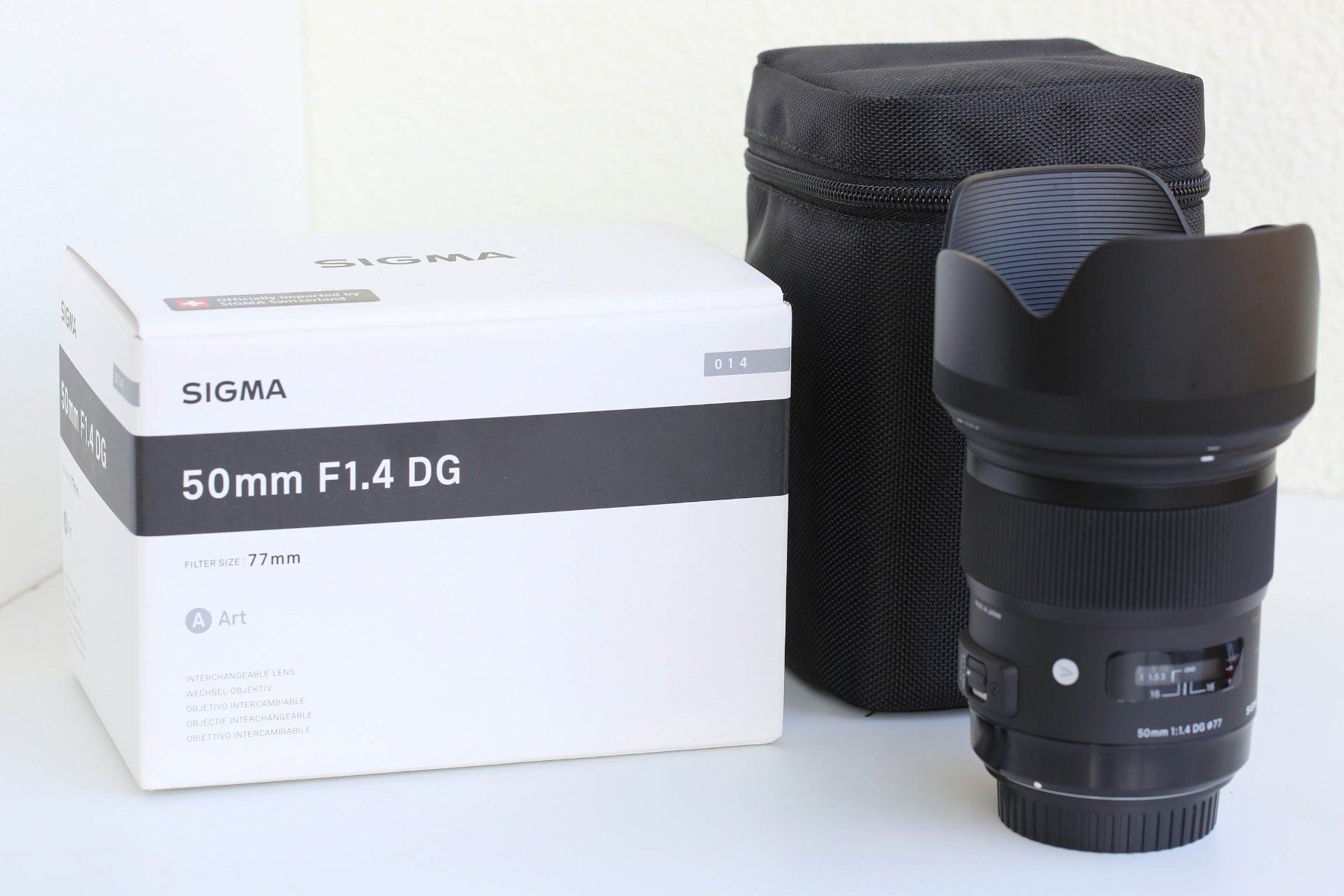 Sigma Obiettivi: Sigma 50mm 1:1.4 DG ART Canon – Usato da Zug venduto da rogtrlee 8