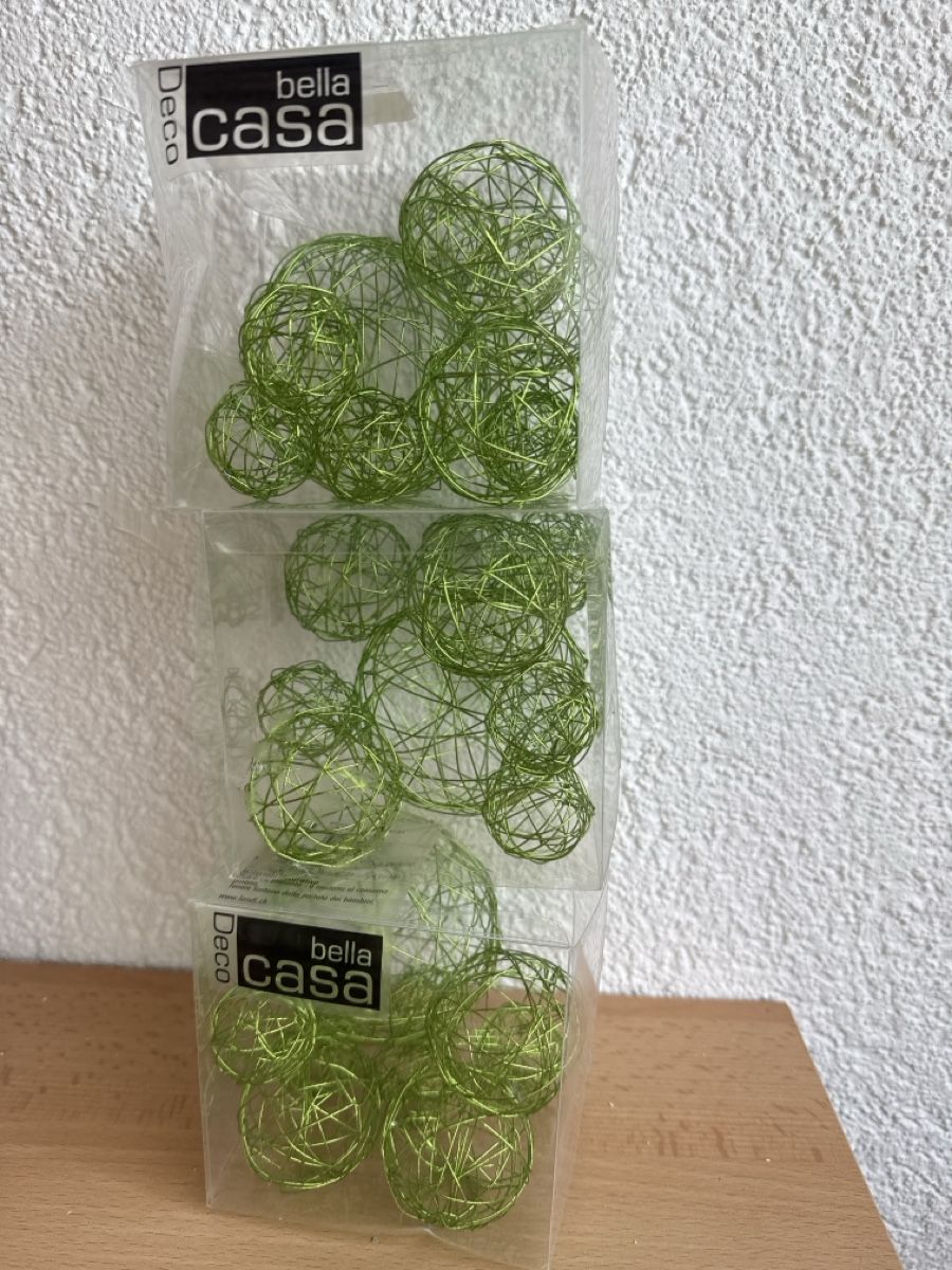Tutte le decorazioni: Dekoball grün – Nuovo e nell'imballaggio originale da Engelburg venduto da eme_vqr6