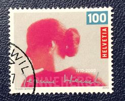 Nr.1367 100 Geburtstag Jeanne Hersch GESTEMPELT  ﻿  