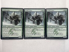 Magic The Gathering: 3x Wollloxodon (KTK) Top Zustand!
