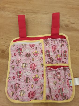 Babauba Handmade Kinderwagenorganizer Ballons pink