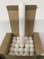 Stabkerzen in Weiss/25 Stück/Angebot/OVP