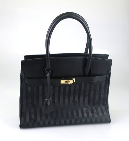 Elegante schwarze Handtasche von Mollerus