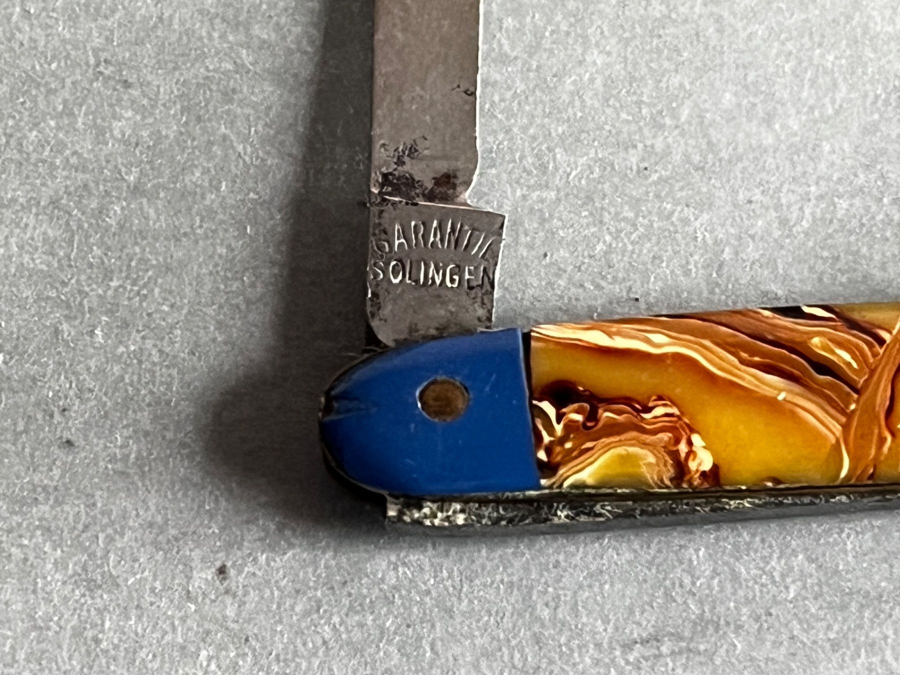 Solingen Coltelli tascabile: Antikes Sackmesser Decora Solingen 68 mm - selten – Usato da Zürich venduto da FV.vintage 2