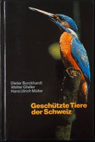 Geschützte Tiere der Schweiz – Dieter Burckhardt – wie neu