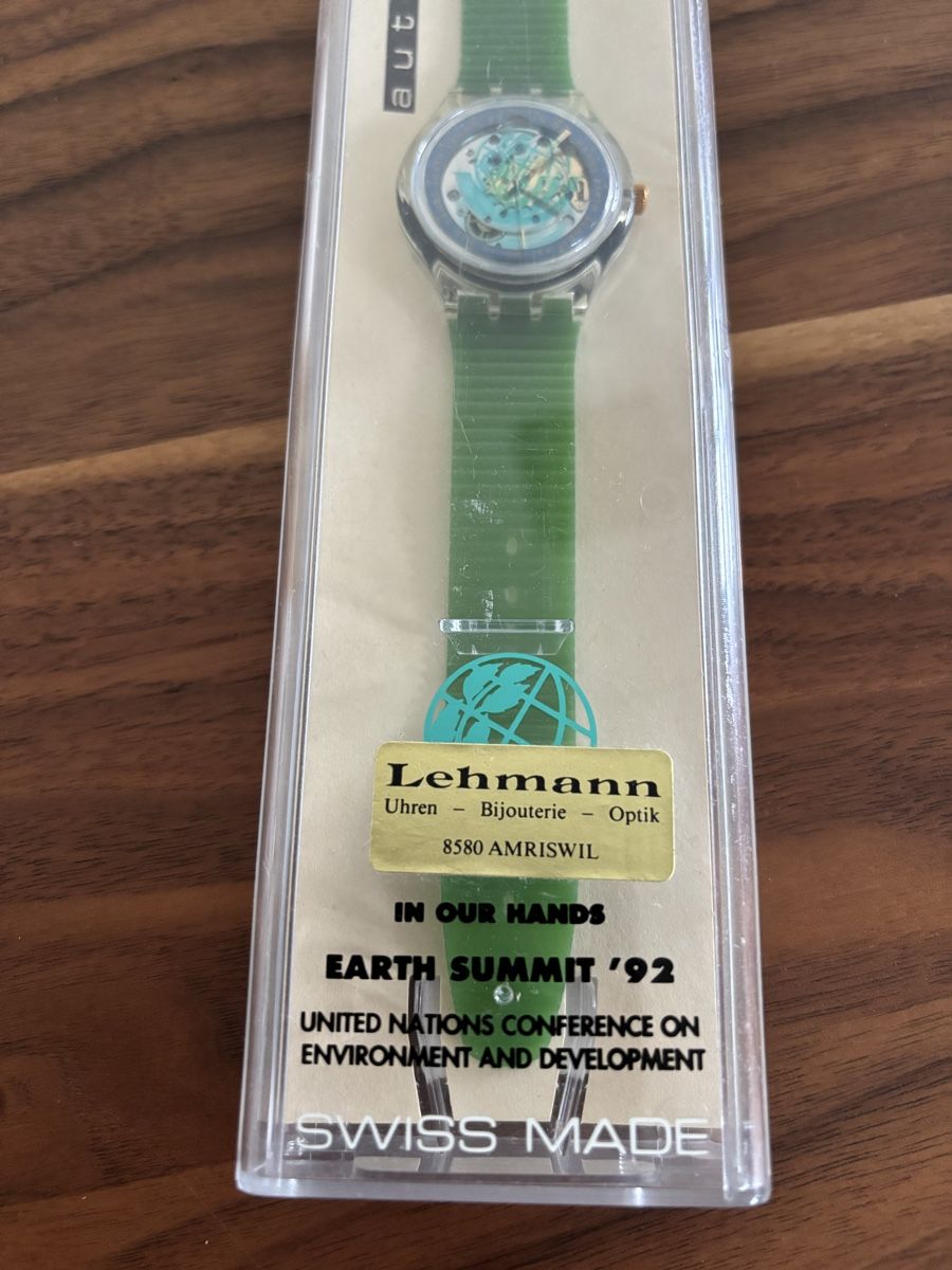 Swatch Uhren: Swatch Uhr 1992 mit OVP – Neu und originalverpackt aus Uesslingen von Parma5 2