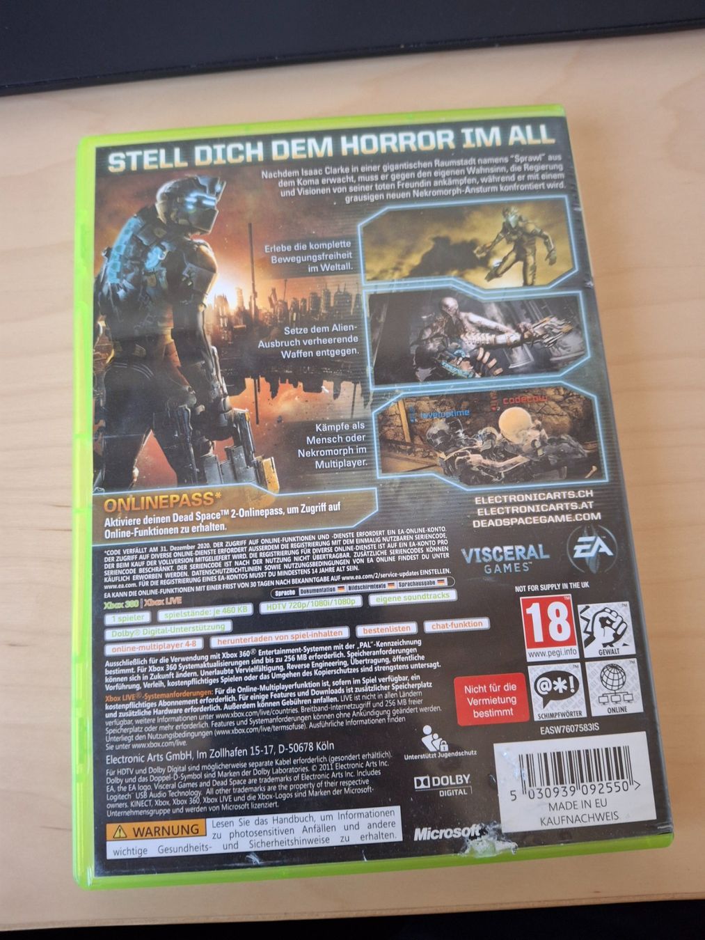 Jeux: Dead Space 2 XBOX 360 – D'occasion à Ipsach par Wildlifecolors 1