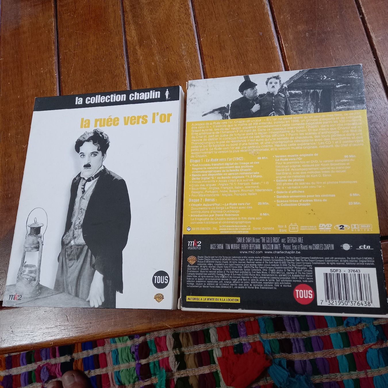 Tutti i DVDs: la ruée vers l'or – Usato da St-Cergue venduto da VeganWarrior