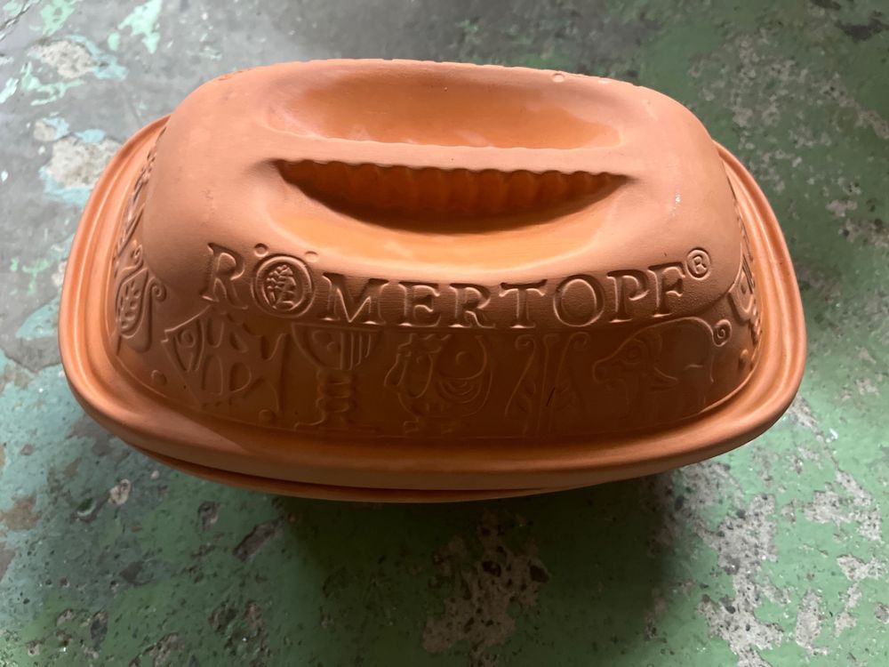 Schöner grosser Römertopf/ungebraucht(d) (Neu (gemäss Beschreibung)) in ...
