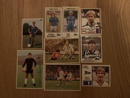 Arminia Bielefeld 9 Autogramme 70-80er auf Sammelbildern
